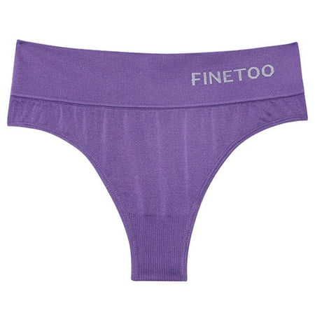 zuwimk Womens Panties Sexy Women s Underwear Cotton Panties G String T-Back Thongs Lingerie Purple XL
zuwimk Womens Panties Sexy Women s Underwear Cotton Panties G String T-Back Thongs Lingerie Purple XL