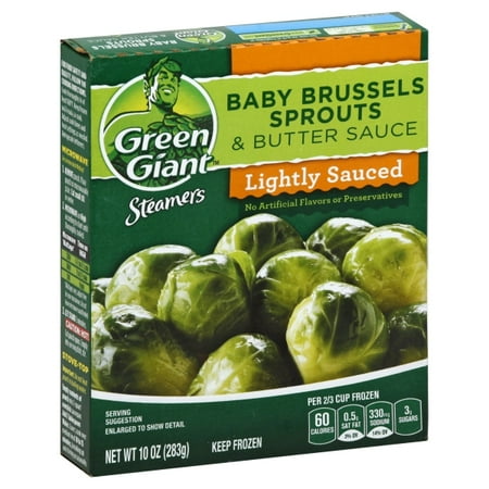 Green Giant® Steamers Baby Brussels Sprouts & Butter Sauce 10 oz. Box