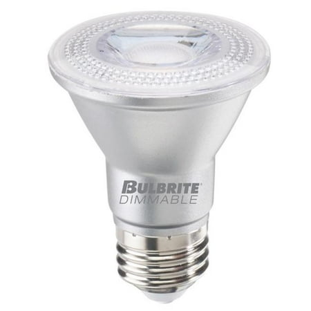 Bulbrite Pack of (6) 7 Watt Dimmable Narrow Flood PAR20 Medium (E26) LED Bulb - 500 Lumens 2700K and 80 CRI
Bulbrite Pack of (6) 7 Watt Dimmable Narrow Flood PAR20 Medium (E26) LED Bulb - 500 Lumens 2700K and 80 CRI