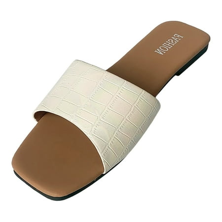 Quealent Adult Women Shoes Womens Slippers with Soles Size 8 Fashion Summer Women Stone Prints Beach Slip On Soft Sole Women Memory Foam Slippers Beige 8
Quealent Adult Women Shoes Womens Slippers with Soles Size 8 Fashion Summer Women Stone Prints Beach Slip On Soft Sole Women Memory Foam Slippers Beige 8