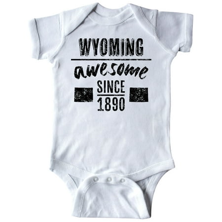 Inktastic Wyoming Awesome Since 1890 Gift Baby Boy or Baby Girl Bodysuit