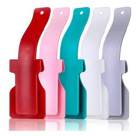 5 Pcs Lazy Shoe Helper Portable Shoe Lifting Helper Handled Shoe Horn Travel Helper for Most Shoes