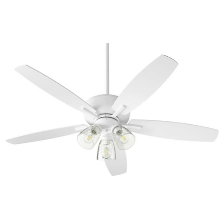 Quorum International 7052-3 Breeze 52 5 Blade Indoor Ceiling Fan - White
Quorum International 7052-3 Breeze 52 5 Blade Indoor Ceiling Fan - White