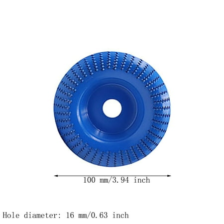 ZHIYU Carbide Wood Sanding Carving Shaping Disc For Angle Grinder/Grinding Wheel 100mm
ZHIYU Carbide Wood Sanding Carving Shaping Disc For Angle Grinder/Grinding Wheel 100mm