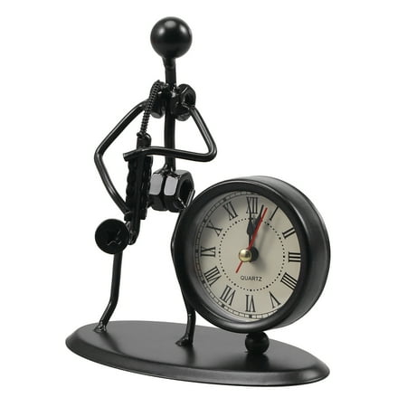 Iron Music Band Metal Crafts Clock Creative Handmade Crafts Cabinet Decor Home Decor Bar Accessories Not Included Battery(C69 Violin Pattern Black)
Iron Music Band Metal Crafts Clock Creative Handmade Crafts Cabinet Decor Home Decor Bar Accessories Not Included Battery(C69 Violin Pattern Black)