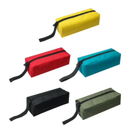 5pcs Small Tool Bag Zipper Waterproof Multi-purpose Oxford Cloth Pouch 
5pcs Small Tool Bag Zipper Waterproof Multi-purpose Oxford Cloth Pouch