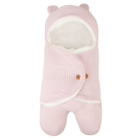 Padded baby stroller warm sleeping bag swaddle