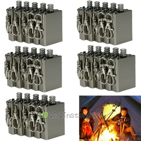 Waterproof Permanent Match Lighter Endless Match Survival Camp Fire Starter LOT
Waterproof Permanent Match Lighter Endless Match Survival Camp Fire Starter LOT