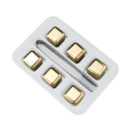 Stainless Steel Ice Cubes Clamp Set Reusable Chilling Stones for Whiskey Wine Chiller Cooler Cooling Party Bar Supplies
Stainless Steel Ice Cubes Clamp Set Reusable Chilling Stones for Whiskey Wine Chiller Cooler Cooling Party Bar Supplies