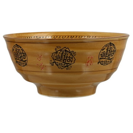 

NUOLUX 1pc Korean Rib Bowl Ceramic Bowl Soup Bowl Ramen Bowl Household Noodles Bowl