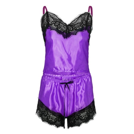 Women s Satin Pajama Set Silky Lace Cami Shorts Set Nightwear 2 Piece Lingerie Short Sleepwear Satin Sling Lounge Pjs Plus Size
Women s Satin Pajama Set Silky Lace Cami Shorts Set Nightwear 2 Piece Lingerie Short Sleepwear Satin Sling Lounge Pjs Plus Size