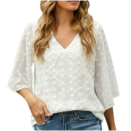 Ziloco Short Sleeve V-Neck Blouses & Shirts Tankini Tops for Women Women Casual Short Sleeve Solid Sleeves V-Neck Solid Loose T-Shirt Blouse Tops Black Corset Top
Ziloco Short Sleeve V-Neck Blouses & Shirts Tankini Tops for Women Women Casual Short Sleeve Solid Sleeves V-Neck Solid Loose T-Shirt Blouse Tops Black Corset Top
