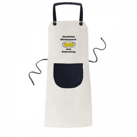 German Toast Celebrating Birthday Apron Adjustable Bib Cotton Linen BBQ Kitchen Pocket Pinafore
German Toast Celebrating Birthday Apron Adjustable Bib Cotton Linen BBQ Kitchen Pocket Pinafore
