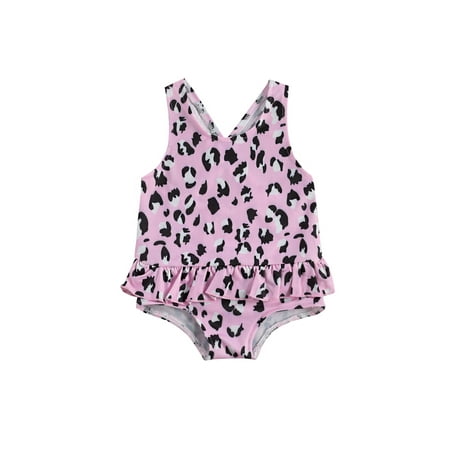 Yinyinxull Baby Girls Swimwear One-Piece Beachwear Sleeveless Summer Swimming Bathing Suit Pink 6-12 Months
Yinyinxull Baby Girls Swimwear One-Piece Beachwear Sleeveless Summer Swimming Bathing Suit Pink 6-12 Months