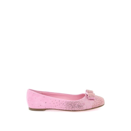 Salvatore Ferragamo Ballerina Flats With Vara Bow And Crystals Women
Salvatore Ferragamo Ballerina Flats With Vara Bow And Crystals Women