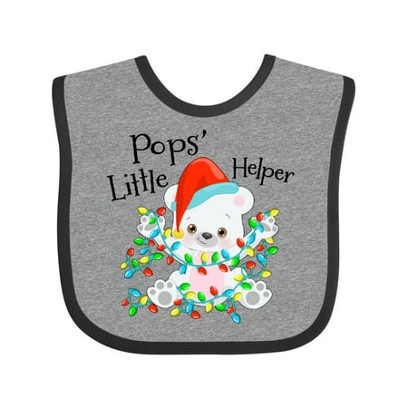 Inktastic Pops Little Helper Cute Polar Bear with Christmas Lights Gift Baby Boy or Baby Girl Bib
Inktastic Pops Little Helper Cute Polar Bear with Christmas Lights Gift Baby Boy or Baby Girl Bib
