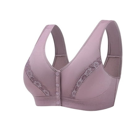 KDDYLITQ Front Close Push Up Bras for Women T Strap Bra Push Up Bra Front Closure Lightly Padded Comfort Wide Back Racerback Bra Padded Purple 36
KDDYLITQ Front Close Push Up Bras for Women T Strap Bra Push Up Bra Front Closure Lightly Padded Comfort Wide Back Racerback Bra Padded Purple 36