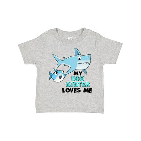 Inktastic My Big Sister Loves Me with Cute Sharks Gift Toddler Boy or Toddler Girl T-Shirt
Inktastic My Big Sister Loves Me with Cute Sharks Gift Toddler Boy or Toddler Girl T-Shirt