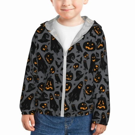 Sun Hoodie for Kids halloween spooky pumpkins Long Sleeve Swim Fishing Shirts Sun Protection Zip Up Jacket Clothing Athletic Hoodie
Sun Hoodie for Kids halloween spooky pumpkins Long Sleeve Swim Fishing Shirts Sun Protection Zip Up Jacket Clothing Athletic Hoodie