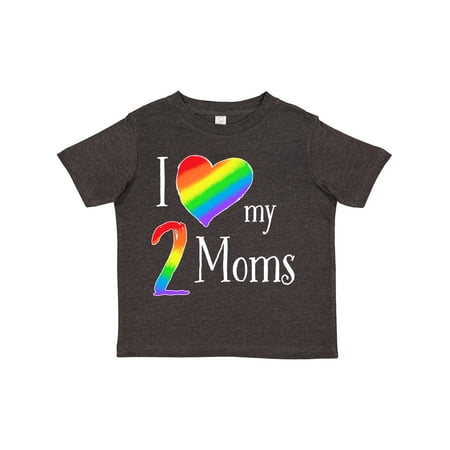 Inktastic I Love My Two Moms- Pride Rainbow Heart Gift Toddler Boy or Toddler Girl T-Shirt
Inktastic I Love My Two Moms- Pride Rainbow Heart Gift Toddler Boy or Toddler Girl T-Shirt