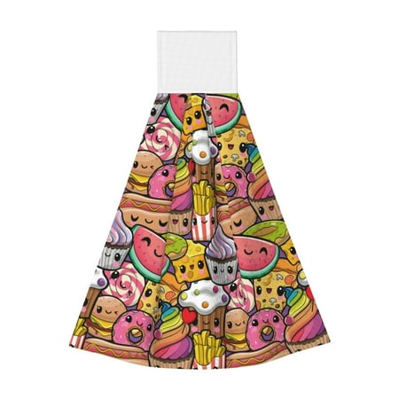 Zufioo Fruit-Flavored Ice-Cream Print Coral Fleece Velcro Hand Towel Hangable Absorbent Hand Towel Suitable for Kitchen Bathroom Household Items
Zufioo Fruit-Flavored Ice-Cream Print Coral Fleece Velcro Hand Towel Hangable Absorbent Hand Towel Suitable for Kitchen Bathroom Household Items