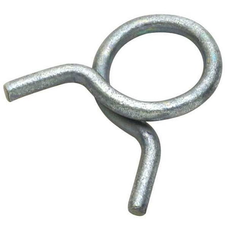 1Pack ZoroSelect HC-7STG Hose Clamp Dia 0.437x0.087 Grn PK100