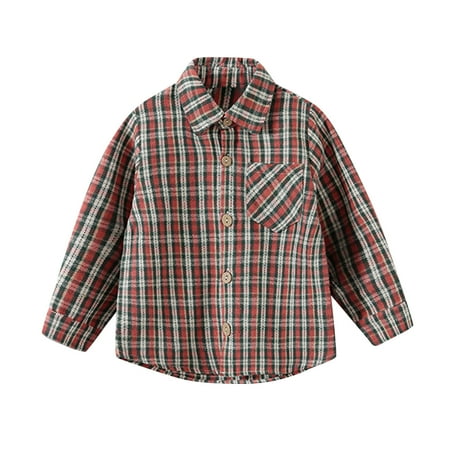 Kids Toddler Flannel Jacket Pink Plaid Long Sleeve Lapel Button Down Shacket Baby Boys Girls Shirt Top Coat Outwear
Kids Toddler Flannel Jacket Pink Plaid Long Sleeve Lapel Button Down Shacket Baby Boys Girls Shirt Top Coat Outwear