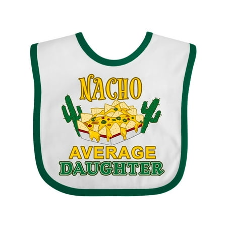 Inktastic Nacho Average Daughter with Nachos and Cacti Gift Baby Boy or Baby Girl Bib
Inktastic Nacho Average Daughter with Nachos and Cacti Gift Baby Boy or Baby Girl Bib