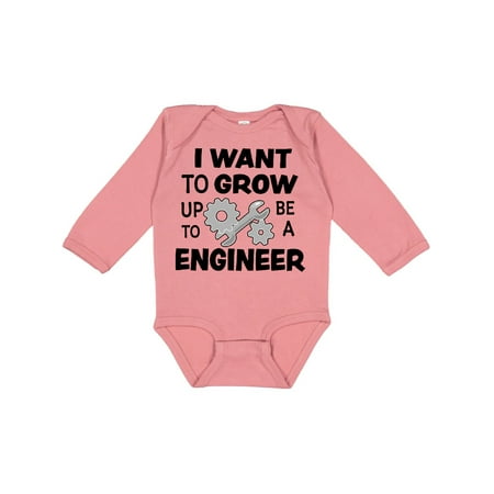Inktastic I Want To Grow up To Be a Engineer Gift Baby Boy or Baby Girl Long Sleeve Bodysuit
Inktastic I Want To Grow up To Be a Engineer Gift Baby Boy or Baby Girl Long Sleeve Bodysuit