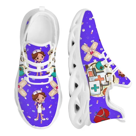 Nurse Shoes For Women White Cartoon Medical Shoes Comfortable Breathable Platform Sneaker Nursing Knitted Mesh Shoes
Nurse Shoes For Women White Cartoon Medical Shoes Comfortable Breathable Platform Sneaker Nursing Knitted Mesh Shoes