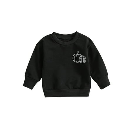 Bagilaanoe Toddler Baby Girl Boy Halloween Sweatshirt Long Sleeve Halloween Print Pullover 6M 12M 18M 24M 3T Kids Fall Loose Tee Tops
Bagilaanoe Toddler Baby Girl Boy Halloween Sweatshirt Long Sleeve Halloween Print Pullover 6M 12M 18M 24M 3T Kids Fall Loose Tee Tops