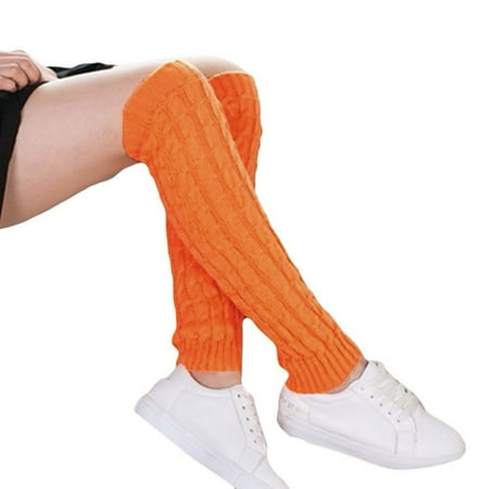 Hanas Fashion Socks Women Winter Warm Leg Warmers Knitted Crochet Long Socks High Knee Socks Yellow One Size
Hanas Fashion Socks Women Winter Warm Leg Warmers Knitted Crochet Long Socks High Knee Socks Yellow One Size