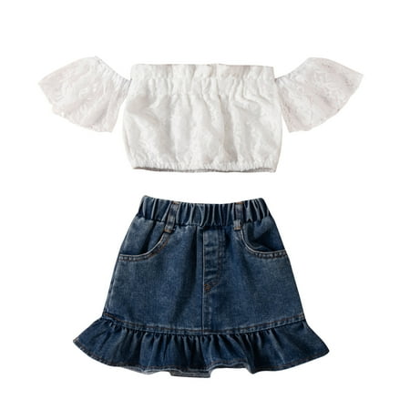 Sweatpants Teens Girls Little Girl Clothes Size 6 Denim Tops 16 Outfits Shirt Years Lace Short Sleeve 2PCS Kids Off Skirts Toddler T Girls Set Shoulder Short Girls Outfits&Set Cute Outfit Kid
Sweatpants Teens Girls Little Girl Clothes Size 6 Denim Tops 16 Outfits Shirt Years Lace Short Sleeve 2PCS Kids Off Skirts Toddler T Girls Set Shoulder Short Girls Outfits&Set Cute Outfit Kid