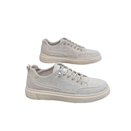 Rotosw Men s Walking Shoes Flat Casual Shoe Low Top Flats Breathable Round Toe Sneakers Daily Comfortable Sneaker Beige 8.5
Rotosw Men s Walking Shoes Flat Casual Shoe Low Top Flats Breathable Round Toe Sneakers Daily Comfortable Sneaker Beige 8.5
