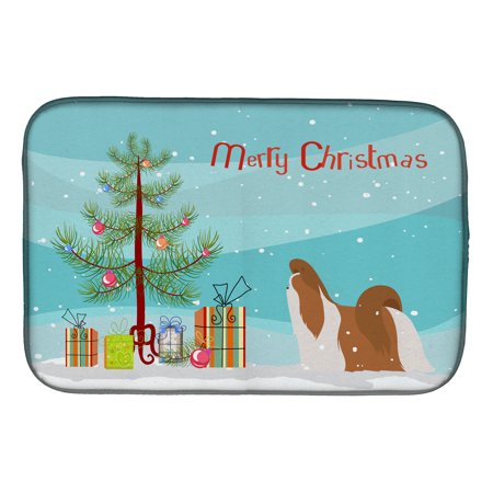Carolines Treasures BB2964DDM Shih Tzu Merry Christmas Tree Dish Drying Mat 14 x 21 multicolor
Carolines Treasures BB2964DDM Shih Tzu Merry Christmas Tree Dish Drying Mat 14 x 21 multicolor