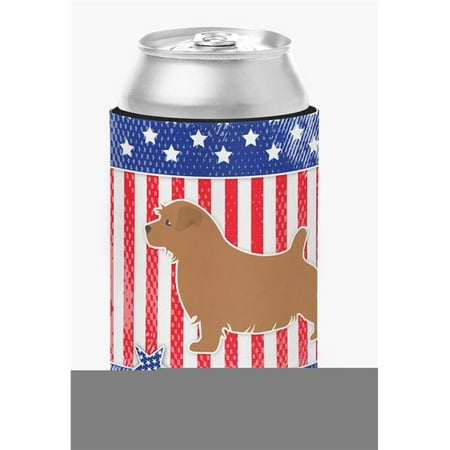 USA Patriotic Norfolk Terrier Can or Bottle Hugger