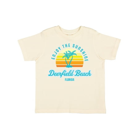 Inktastic Summer Enjoy the Sunshine Deerfield Beach Florida in Blue Gift Toddler Boy or Toddler Girl T-Shirt
Inktastic Summer Enjoy the Sunshine Deerfield Beach Florida in Blue Gift Toddler Boy or Toddler Girl T-Shirt