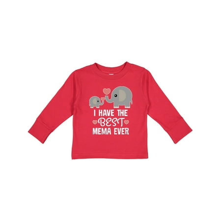 Inktastic Best Mema Ever Grandchild Gift Gift Toddler Boy or Toddler Girl Long Sleeve T-Shirt
Inktastic Best Mema Ever Grandchild Gift Gift Toddler Boy or Toddler Girl Long Sleeve T-Shirt
