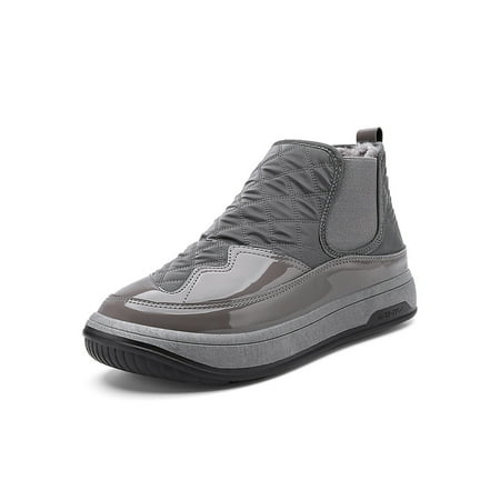 Avamo Men Snow Boots Slip-ons Winter Boot Plush Lined Warm Booties Outdoor Casual Shoes Walking Fashion Comfort Ankle Bootie Gray 7
Avamo Men Snow Boots Slip-ons Winter Boot Plush Lined Warm Booties Outdoor Casual Shoes Walking Fashion Comfort Ankle Bootie Gray 7