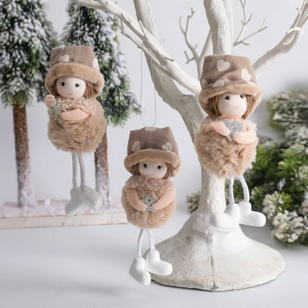 Gwong Hanging Pendant Angel Pattern Decorative Cloth Merry Christmas Stuffed Doll Xmas Decorations
Gwong Hanging Pendant Angel Pattern Decorative Cloth Merry Christmas Stuffed Doll Xmas Decorations