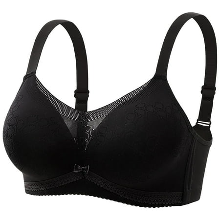Bigersell Plus Size Bras for Women Wireless Sale Workout Sports Bras for Women Convertible Bra Style B1273 V-Neck Seamless Bras Hook and Eye Bra Closure Regular Size Women Bras Black 34
Bigersell Plus Size Bras for Women Wireless Sale Workout Sports Bras for Women Convertible Bra Style B1273 V-Neck Seamless Bras Hook and Eye Bra Closure Regular Size Women Bras Black 34