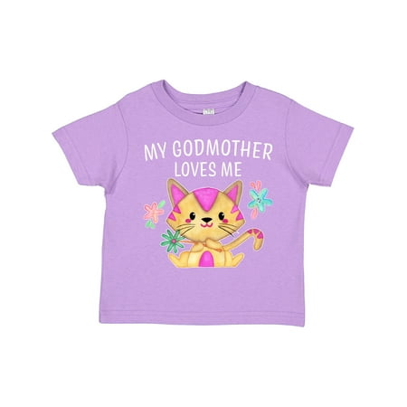 Inktastic My Godmother Loves Me with Cute Kitten and Flowers Gift Toddler Boy or Toddler Girl T-Shirt
Inktastic My Godmother Loves Me with Cute Kitten and Flowers Gift Toddler Boy or Toddler Girl T-Shirt