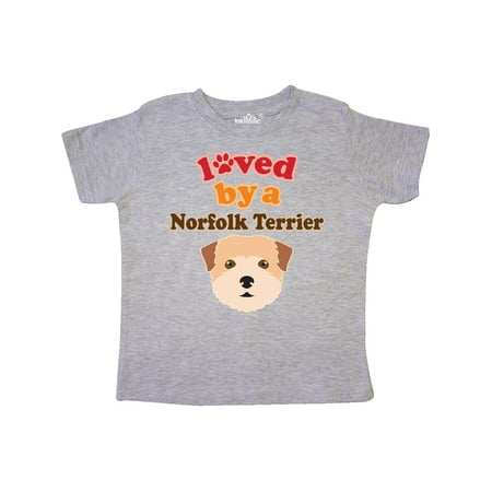 Inktastic Norfolk Terrier Dog Lover Gift Toddler Boy or Toddler Girl T-Shirt