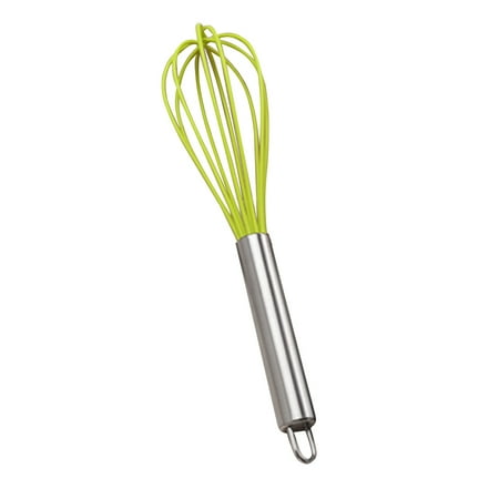 10inch Silicone Egg Beater with Stainless Steel Handle Manual Whisk Cream Mixer Egg Beater Kitchen Gadget (Random Color)
10inch Silicone Egg Beater with Stainless Steel Handle Manual Whisk Cream Mixer Egg Beater Kitchen Gadget (Random Color)