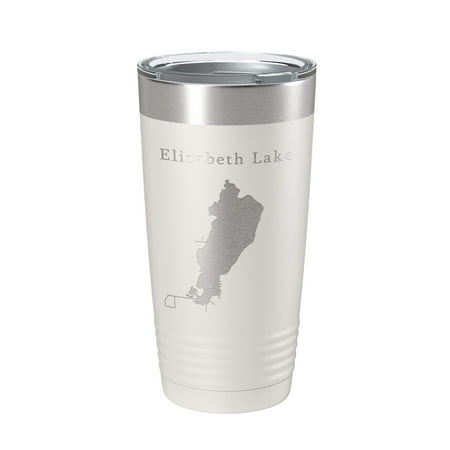 Elizabeth Lake Map Tumbler Travel Mug Insulated Laser Engraved Coffee Cup Illinois Wisconsin 20 oz White
Elizabeth Lake Map Tumbler Travel Mug Insulated Laser Engraved Coffee Cup Illinois Wisconsin 20 oz White