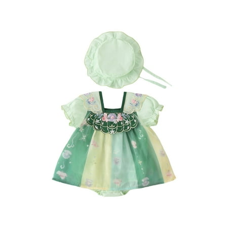 Dresses For Children Girls Floral Printed Short Sleeve O-Neck Summer Sling Climbing Party Party Leisure Fit Comfy Dress
Dresses For Children Girls Floral Printed Short Sleeve O-Neck Summer Sling Climbing Party Party Leisure Fit Comfy Dress