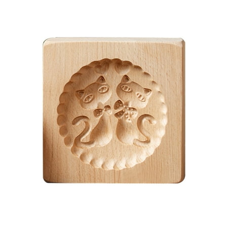 GEjnmdty Wooden Cookie Mold DIY Shapes Tools 3D Embossing Baking Mold for Kitchen (B)
GEjnmdty Wooden Cookie Mold DIY Shapes Tools 3D Embossing Baking Mold for Kitchen (B)