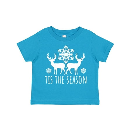 Inktastic Tis the Season White Reindeer Silhouette and Snowflakes Gift Toddler Boy or Toddler Girl T-Shirt
Inktastic Tis the Season White Reindeer Silhouette and Snowflakes Gift Toddler Boy or Toddler Girl T-Shirt