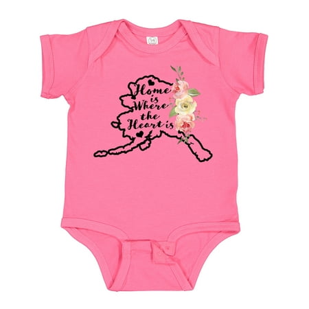Inktastic Alaska Home is Where the Heart is with Watercolor Floral Gift Baby Boy or Baby Girl Bodysuit
Inktastic Alaska Home is Where the Heart is with Watercolor Floral Gift Baby Boy or Baby Girl Bodysuit