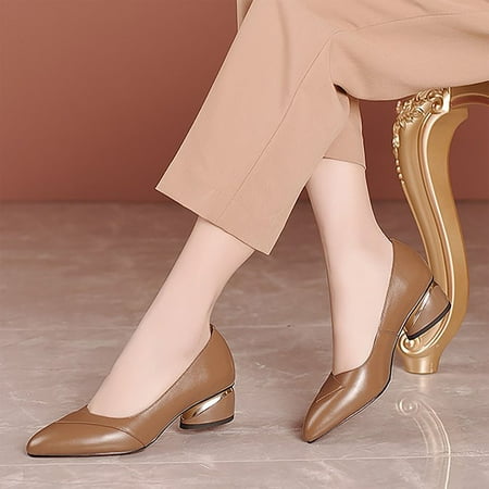 Aayomet Wedge Flip Flop Fashion Autumn Women Casual Shoes Low Heel Thick Heel Pointed Toe Solid Color Simple Style Khaki 8
Aayomet Wedge Flip Flop Fashion Autumn Women Casual Shoes Low Heel Thick Heel Pointed Toe Solid Color Simple Style Khaki 8